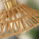 Bild in Gallery-Viewer laden, Close detail of rattan shade weave
