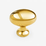 Cargar imagen en el visor de la Galería, Pigeon Egg Solid Brass Cabinet Knob