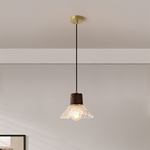 Bild in Gallery-Viewer laden, Nordische Hanfseil Glas Pendelleuchte