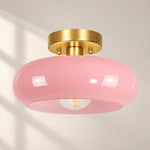Charger l'image dans la visionneuse de galerie, Bauvia Bauhaus Modern Round Glass Ceiling Lamp