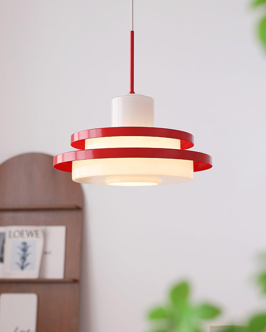 Lampe à suspension en verre Maisie