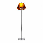 Cargar imagen en el visor de la Galería, Wine red Bauhaus acrylic flower floor lamp product image