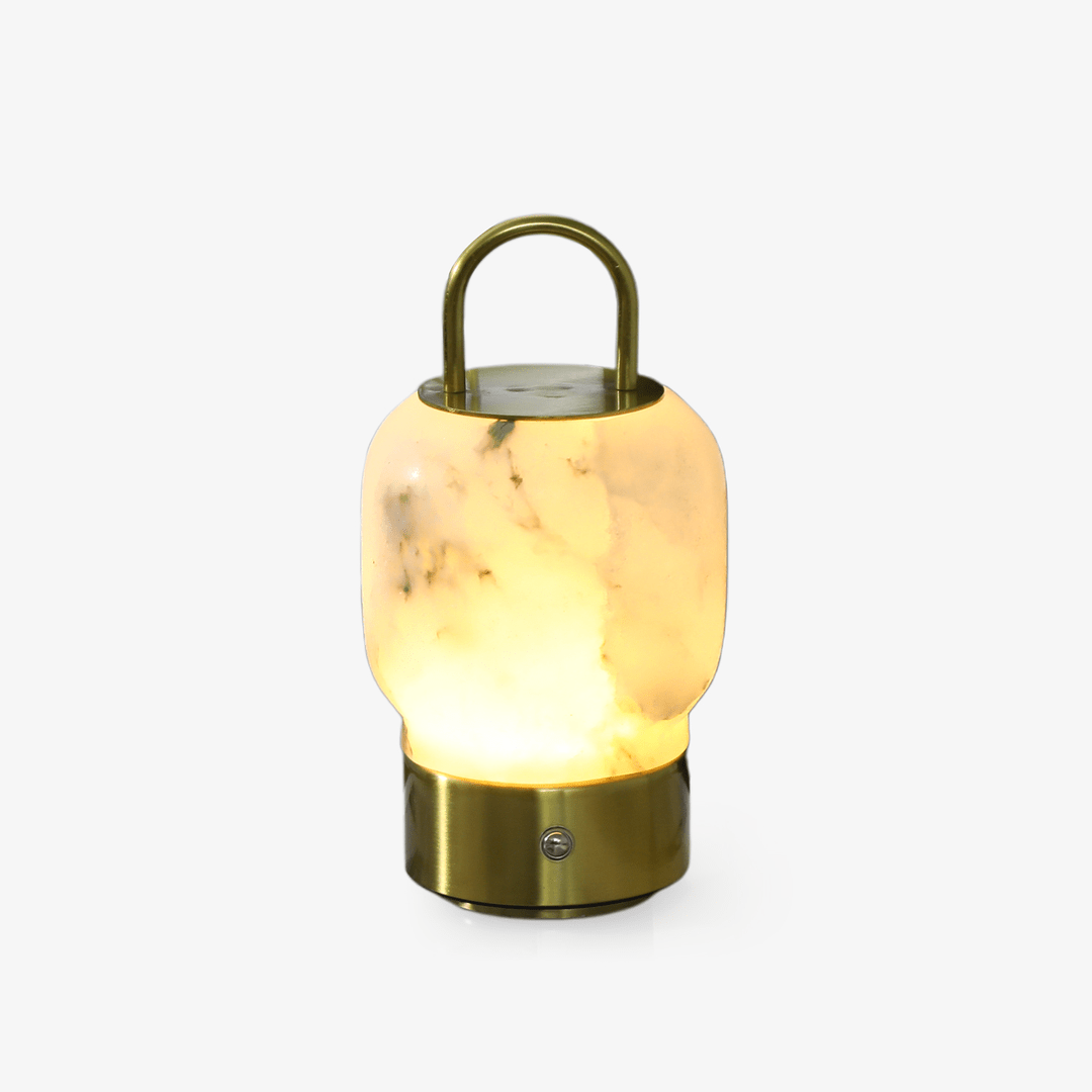 Alabaster Tragbare Wiederaufladbare Tischlampe