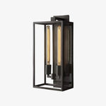 Load image into Gallery viewer, Classic Beckman Vintage Wall Sconce - Steel &amp; Glass Linear Design
