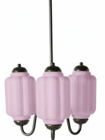 Load image into Gallery viewer, Eloise Chandelier – Milk Glass Chandelier in a Vintage Style Finish
