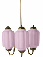 Load image into Gallery viewer, Eloise Chandelier – Milk Glass Chandelier in a Vintage Style Finish
