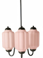 Load image into Gallery viewer, Eloise Chandelier – Milk Glass Chandelier in a Vintage Style Finish
