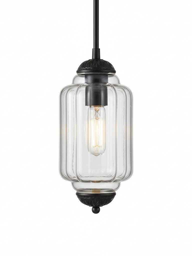Vintage Glass Eloise Pendant Lamp