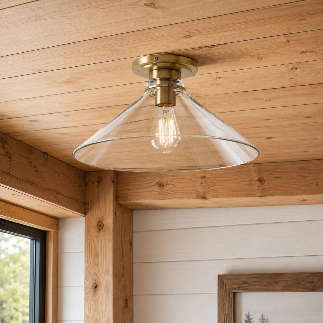 Aurenza Modern Industrial Aufbaulampe – Elegante Deckenlampe für Wohnräume
