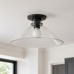 Bild in Gallery-Viewer laden, Aurenza Modern Industrial Aufbaulampe – Elegante Deckenlampe für Wohnräume