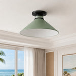 Bild in Gallery-Viewer laden, Aurenza Modern Industrial Aufbaulampe – Elegante Deckenlampe für Wohnräume