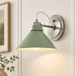 Bild in Gallery-Viewer laden, Aurenza Gebogene Arm Globe Wandlampe – Moderne Industrielle Wandleuchte für Badezimmer, Schlafzimmer und Flur
