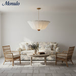 Load image into Gallery viewer, Wickara Natural Wicker Parasol Contemporary Flush-Mount Ceiling Light for Small Rooms