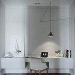 Bild in Gallery-Viewer laden, Metal Polycarbonate Ceiling Pendant Light