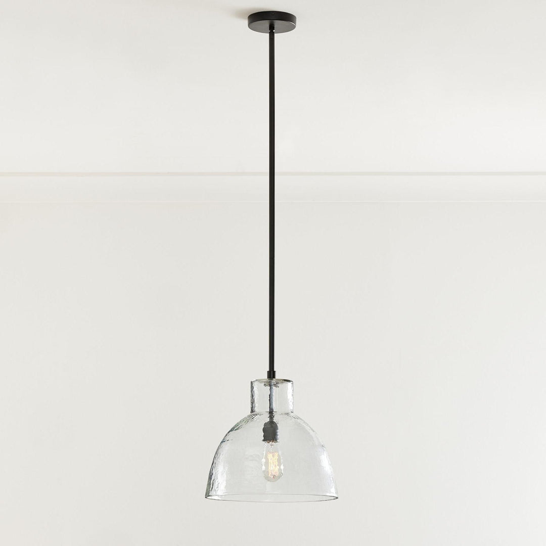 Colección de lámparas colgantes de cristal Glavira: vidrio reciclado para la cocina
