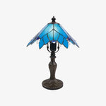 Load image into Gallery viewer, Vintage Tiffany stained glass table lamp