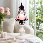 Cargar imagen en el visor de la Galería, Tiffany-style stained glass table lamp