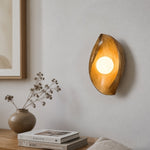 Bild in Gallery-Viewer laden, Goviena Modern Cocoon-Shaped Wall Sconce – Minimalist Decorative Wall Lamp for Bedroom and Hallway