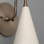 Load image into Gallery viewer, Curved Metal Shade Sconce Vintage Style Wall Light - Entryway Stairwell Lighting