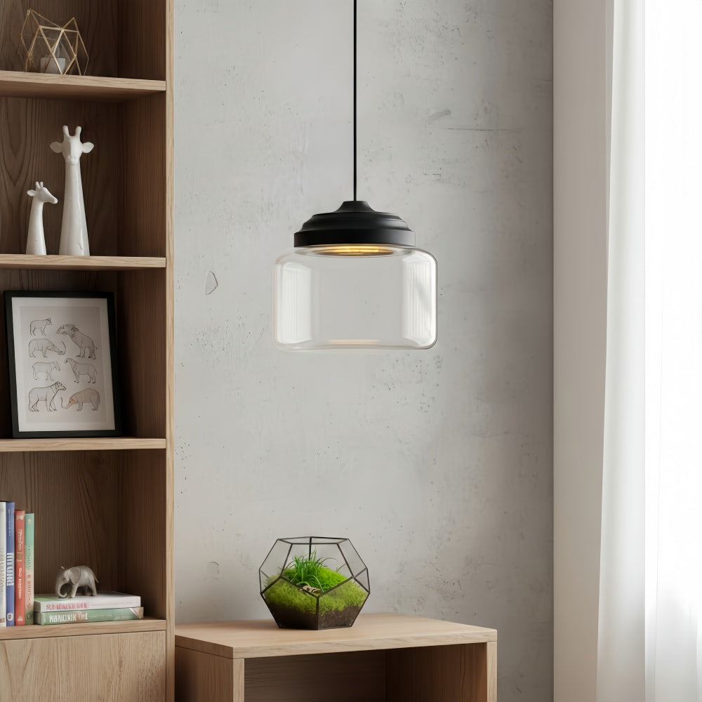 Lámpara colgante de vidrio con diseño de animal Beastlynn - Luz colgante creativa con diseño de zoológico para habitación infantil N23