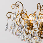 Bild in Gallery-Viewer laden, French Country Crystal Basket Chandelier