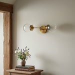 Load image into Gallery viewer, Lumio Globe Versatile Vanity Sconce - Dimmable Light for Bathroom and Hallway Use
