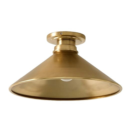 Aurenza Modern Industrial Flush Mount – Elegant Ceiling Lamp for Residential Interiors