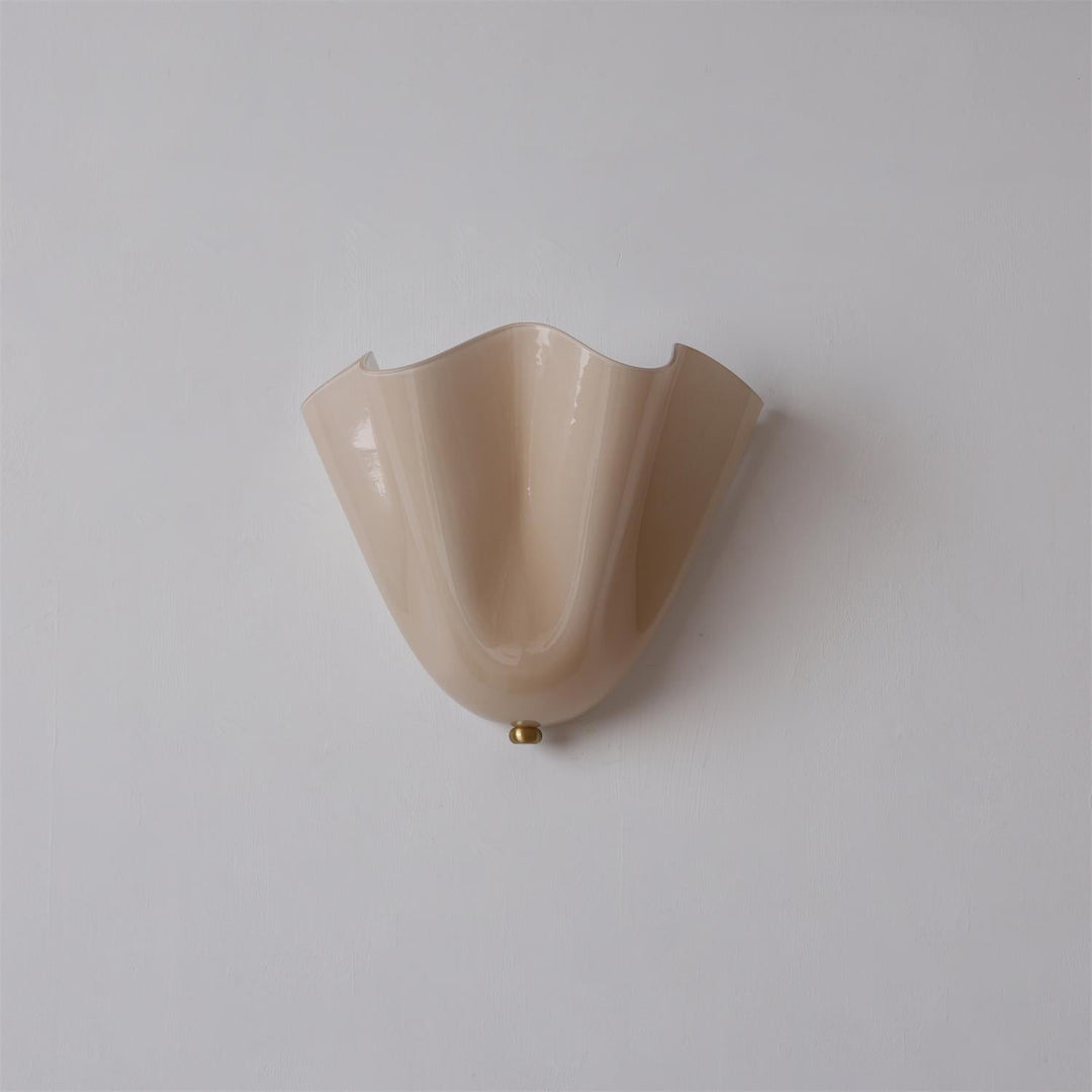 Bellina Modern Minimalist Glass Wall Lamp – Elegant Ambient Lighting for Bedroom & Hallway