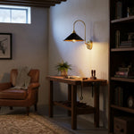 Charger l'image dans la visionneuse de galerie, Applique murale vintage contemporaine avec structure courbée pour chambre, salon et couloir