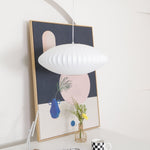 Bild in Gallery-Viewer laden, White Geometric Wire Swag Pendant Light