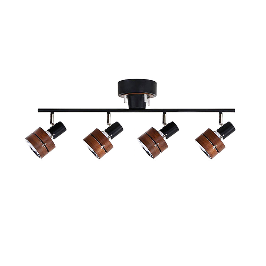 Spot cylindrique nordique à 4 lampes