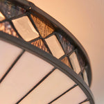 Load image into Gallery viewer, Lustrielle Vintage Artistic Crystal Glass Flush Mount Ceiling Light for Modern Interiors
