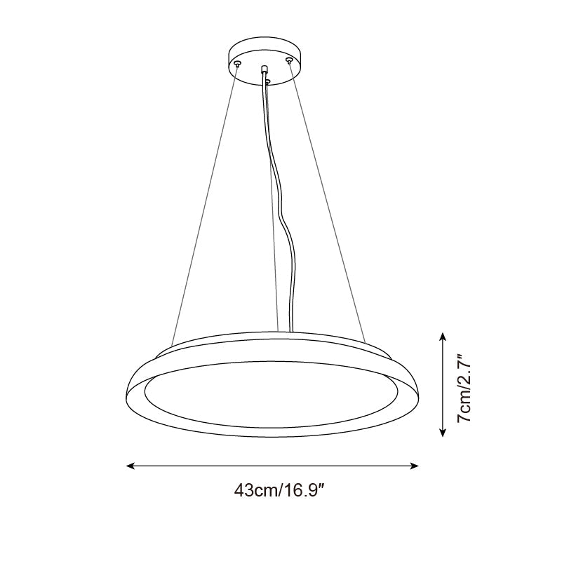 Lampe suspendue en travertin Piedra