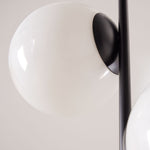 Load image into Gallery viewer, Alessora Minimalist Sphere Stem Tall Standing Lamp for Reading or Lounge Spaces
