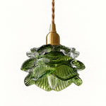 Bild in Gallery-Viewer laden, Vintage Rose Glass Pendant Lamp