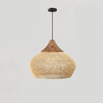 Load image into Gallery viewer, Harp Braided Rattan Pendant Lamp
