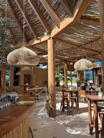 Bild in Gallery-Viewer laden, Woven Rattan Wood Plug-In Pendant Light