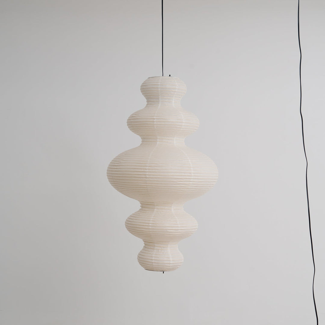 Stacked Mulberry Paper Swag Pendant