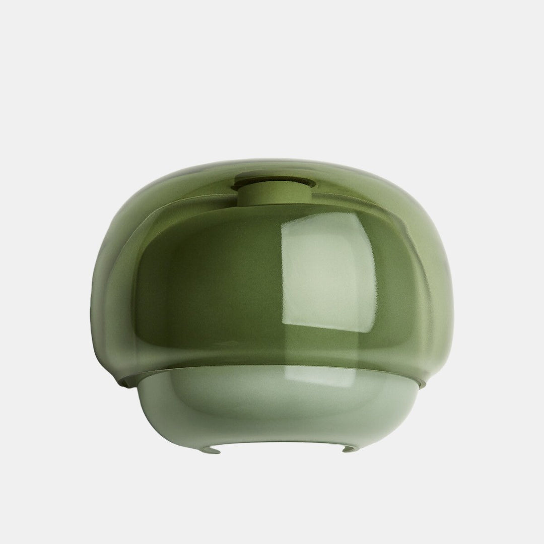 Aplique de pared Clinco con forma de globo de cristal contemporáneo: diseño moderno, iluminación versátil para salón, dormitorio y pasillo.