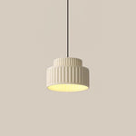 Charger l&#39;image dans la visionneuse de galerie, Lampe suspendue en résine de style nordique traditionnel orange câblée

