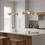Bild in Gallery-Viewer laden, Leaf Vein Glass Plug-In Pendant Lamp