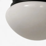Cargar imagen en el visor de la Galería, Close detail of smooth opal glass shade surface