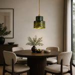 Charger l'image dans la visionneuse de galerie, Green Jade Bedside Pendant Light