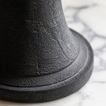 Load image into Gallery viewer, Black Pillar Candle Holder with Sculptural Pedestal Base