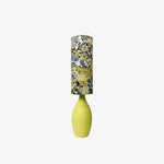 Load image into Gallery viewer, Blue floral shade table lamp