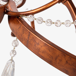 Load image into Gallery viewer, Cascading Crystal Basket Grand Chandelier