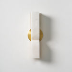 Cargar imagen en el visor de la Galería, Lámpara de Pared Rectangular Moderna de Alabastro – Aplique Minimalista para Dormitorio, Pasillo y Sala