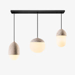 Cargar imagen en el visor de la Galería, Cream Wabi-Sabi Vintage Pendant Light