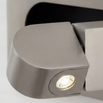 Cargar imagen en el visor de la Galería, Luz de pared ajustable LED Noctiqo para cabecera de cama - Lámpara nocturna de metal de diseño contemporáneo para el hogar