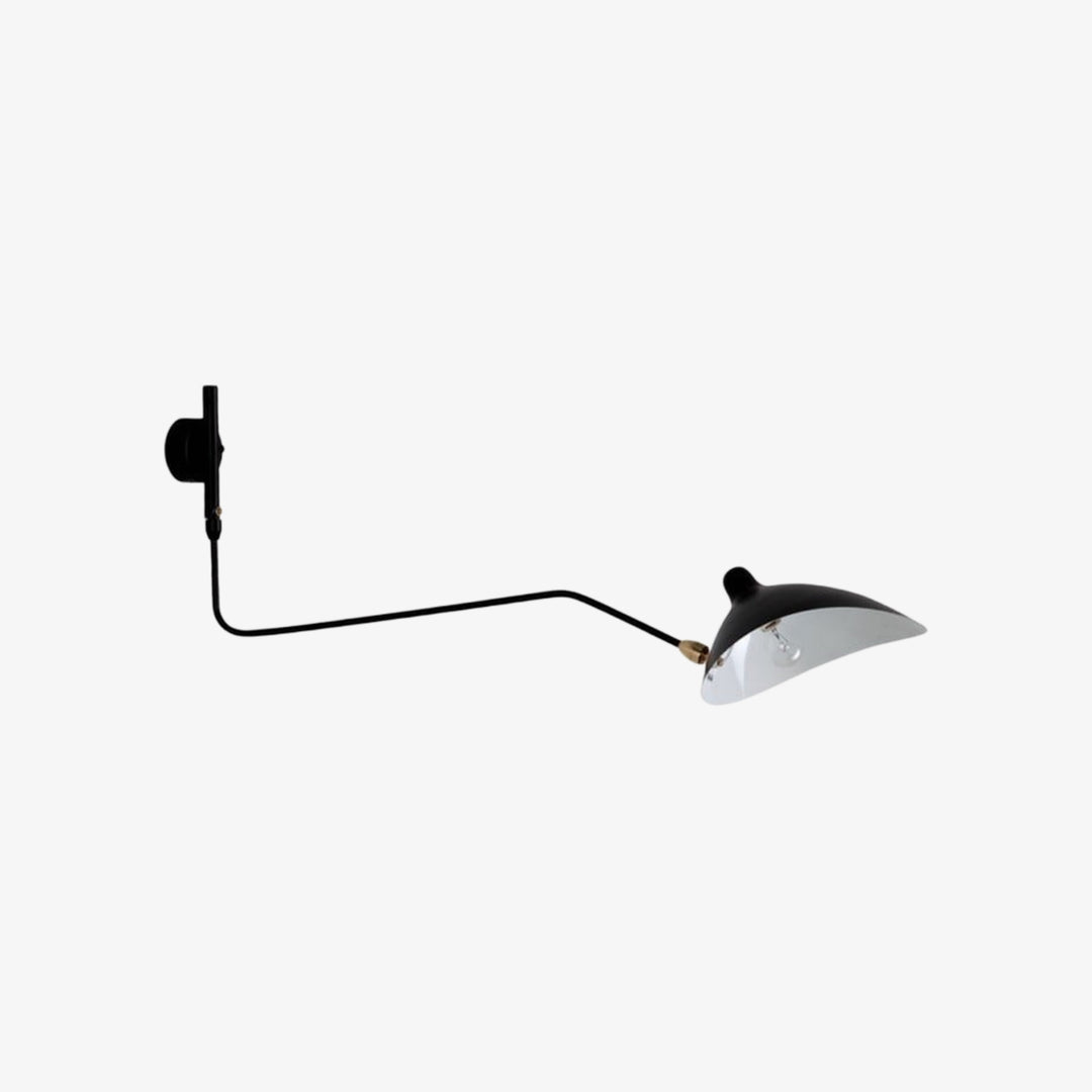 Arclume Modern Minimalist Designer Wall Lamp – Sleek Adjustable Arm Sconce Contemporary Lighting N42